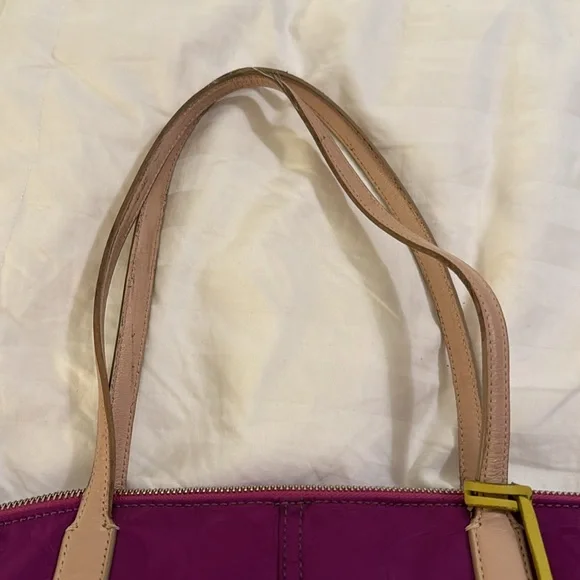 Coach Handbag -  nylon - color block signature “C”. - Picture 4 of 5